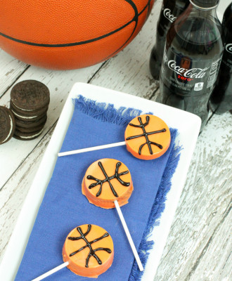 oreo basketball popsicles