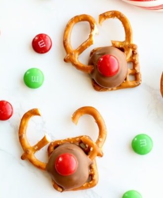 rolo reindeer pretzel recipe