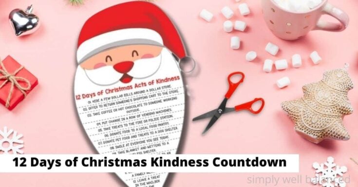 Image for 12 Days of Christmas Kindness Countdown