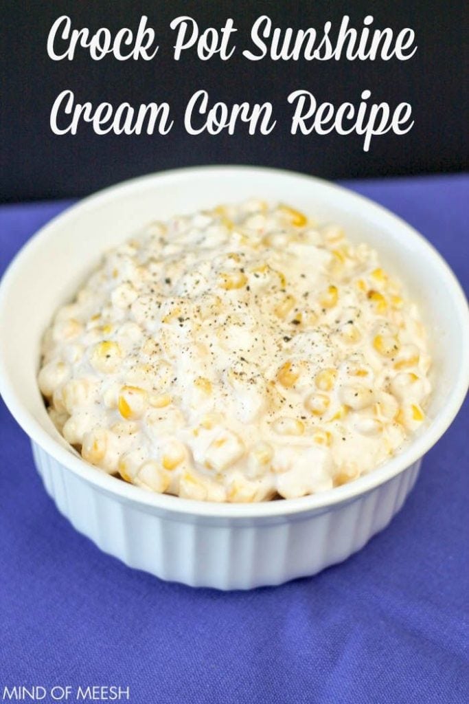 Easy Crock Pot Cream Corn - Modern Mom Life