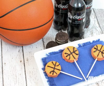 oreo basketball popsicles