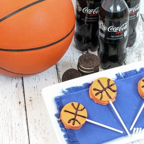 OREO Basketball Lollipops