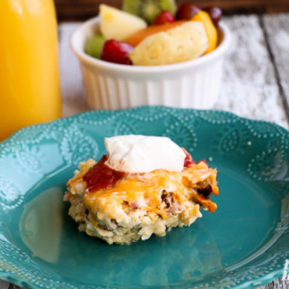 Overnight Crockpot Breakfast Casserole