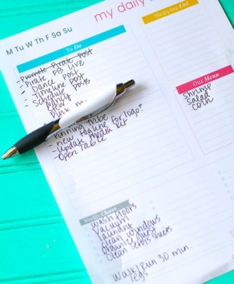 Daily Planner Printable