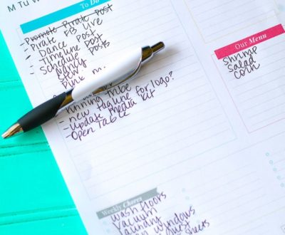 Daily Planner Printable