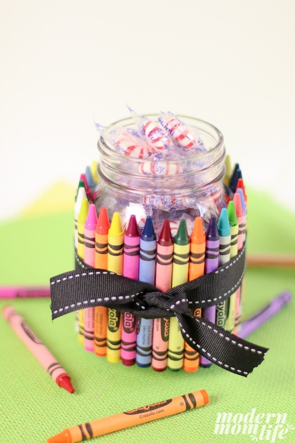 Crayon Candy Dish Teacher Gift - Two Sisters