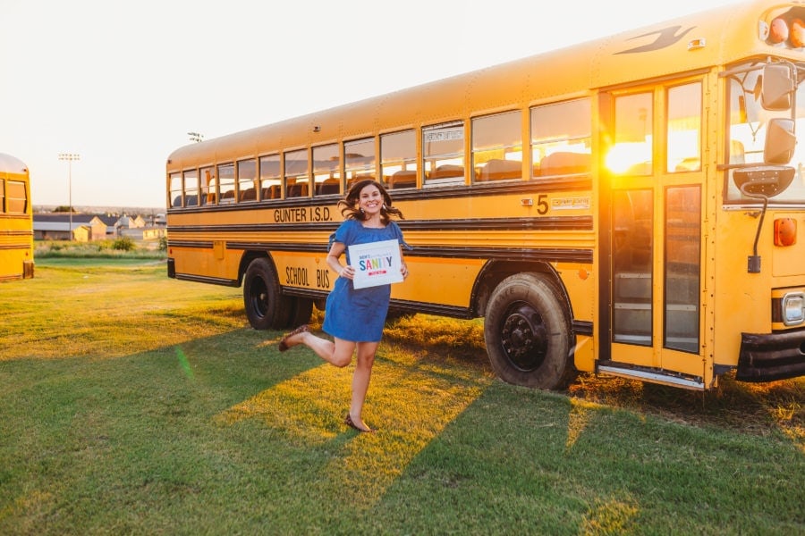 Mom's First Day of School