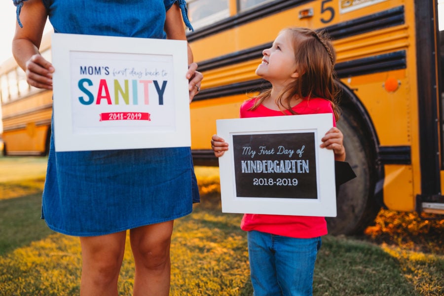 Mom's First Day of School