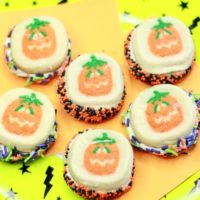 Pumpkin Sugar Sandwich Cookies