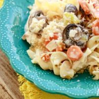 Creamy Chicken Noodle Soup Casserole