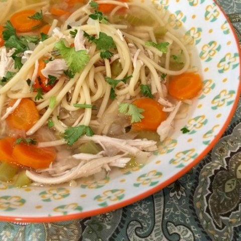 Slow Cooker Chicken Noodle Soup