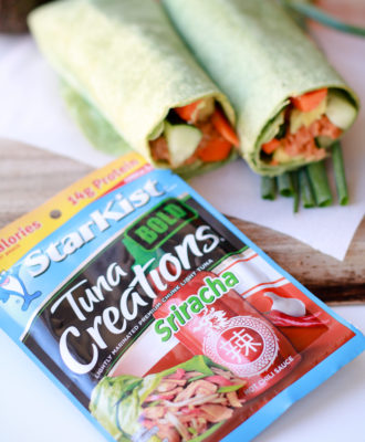 Spice Up Meal Planning with Bold Sriracha Tuna Wraps