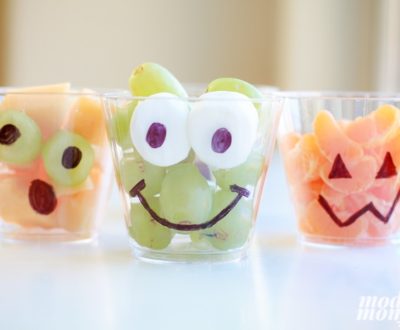 halloween fruit cups