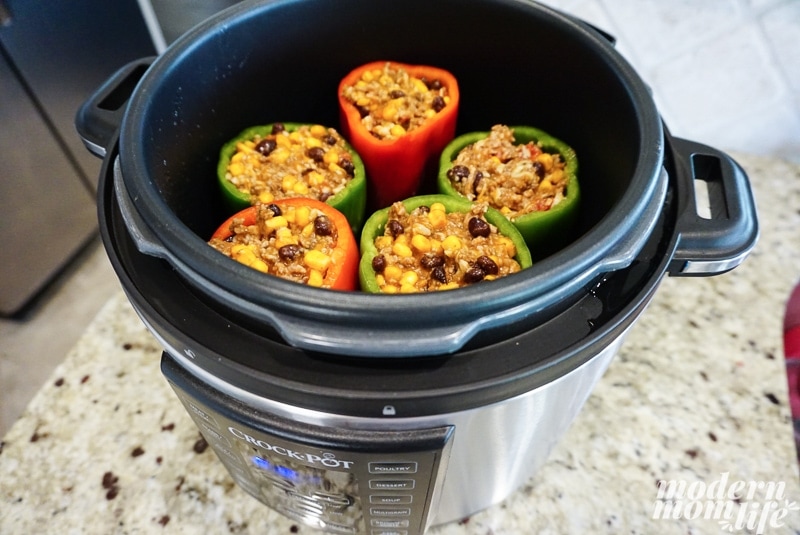 enchilada Stuffed Bell Peppers-2