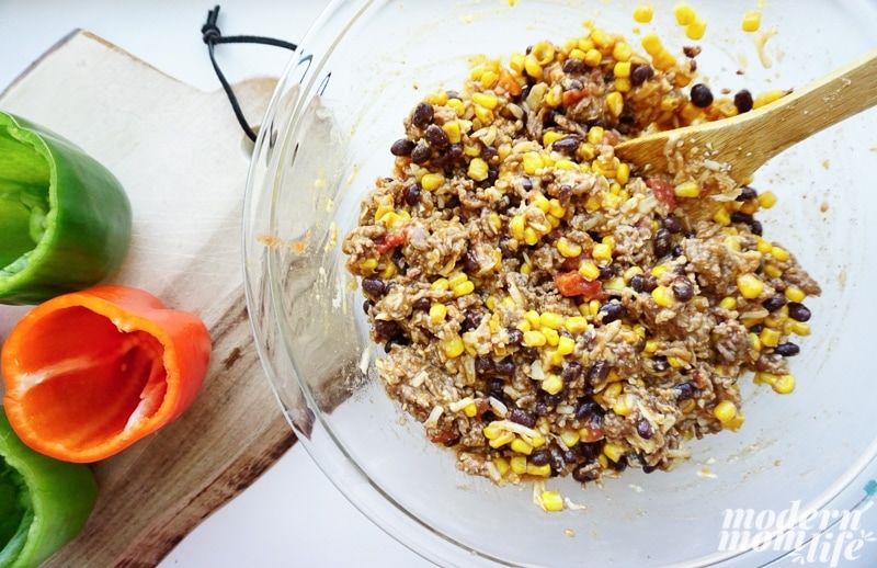 enchilada Stuffed Bell Peppers