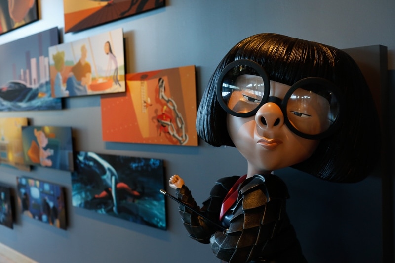 The Incredibles 2 art gallery,