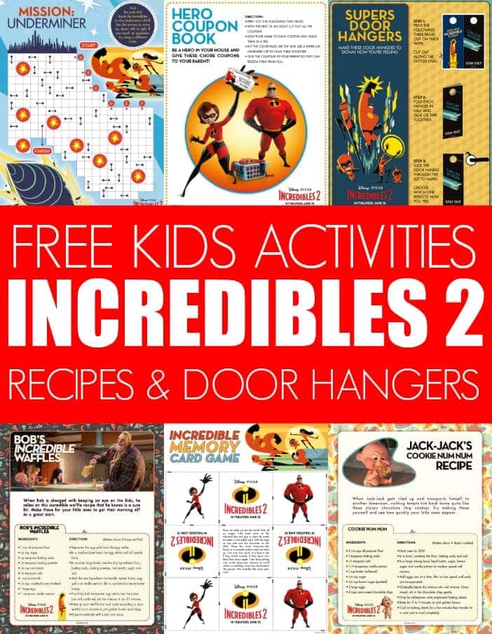 Free Incredibles 2 Coloring Pages Your Kids Will Love. Printable coloring pages of Mr. Incredible, Elastigirl, Dash, Violet, Jack-Jack and more from Disney Pixar's The Incredibles 2. Download and print Incredibles 2 activities including a hero coupon book to reward your kids for doing incredible things like their chores! #Incredibles #Incredibles2 #kidsactivities #disneypixar #incredibles2event
