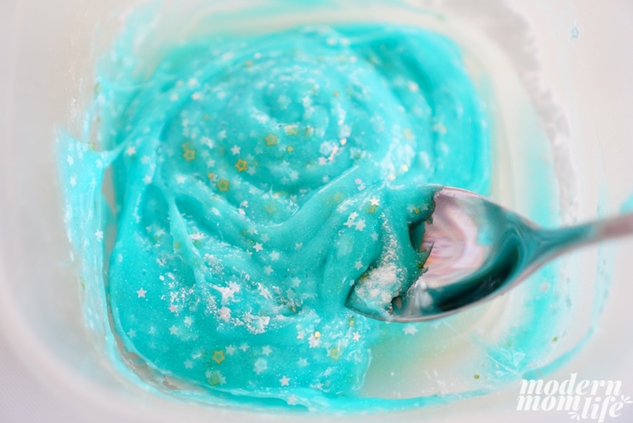 blue slime with stars