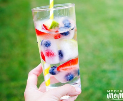 fruit ice cubes