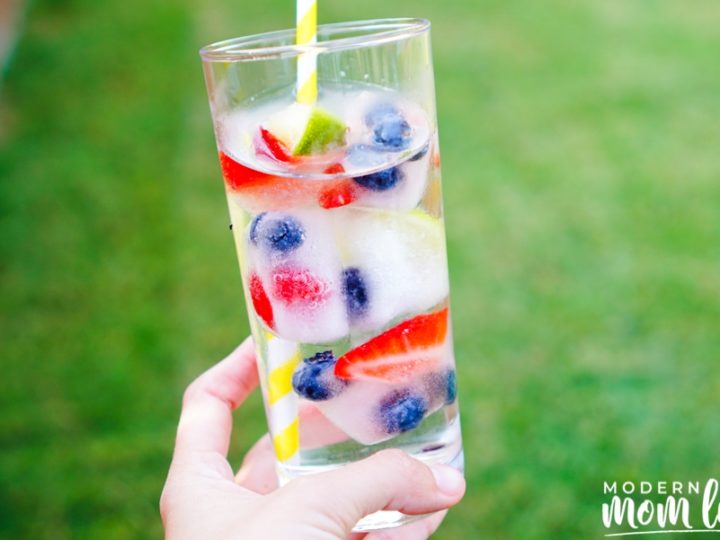 Diy Fruit Ice Cubes Modern Mom Life