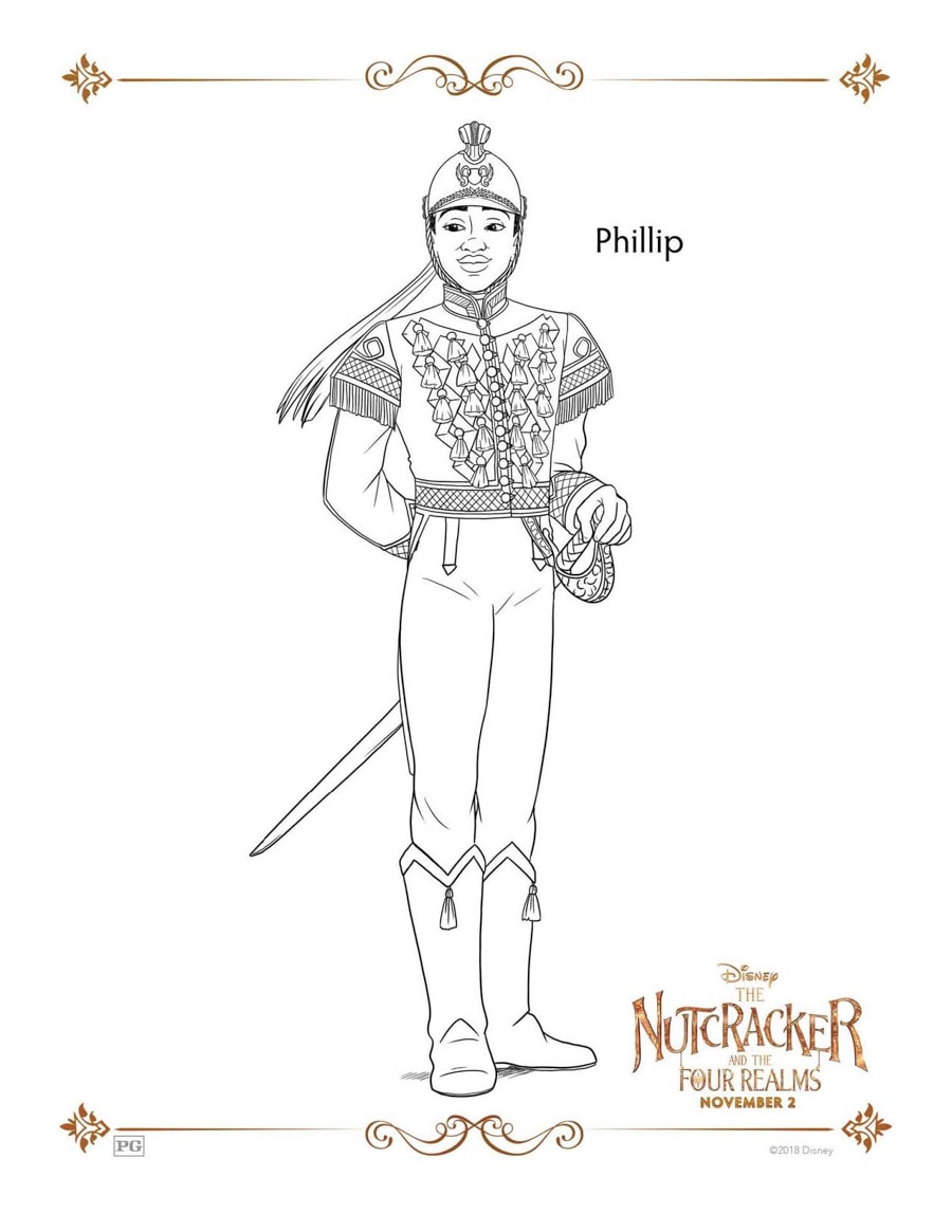 disney nutcracker coloring pages
