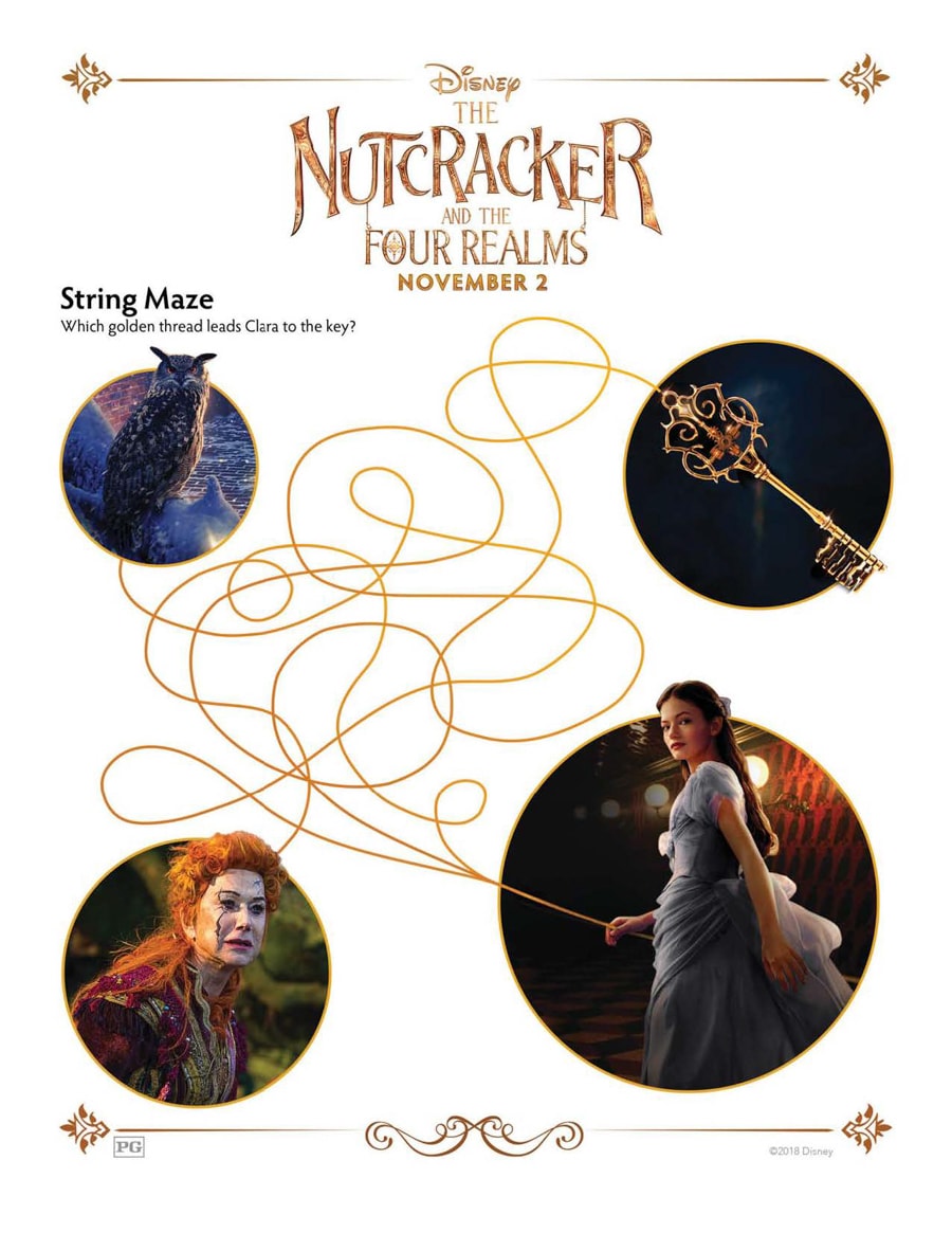 disney nutcracker coloring pages