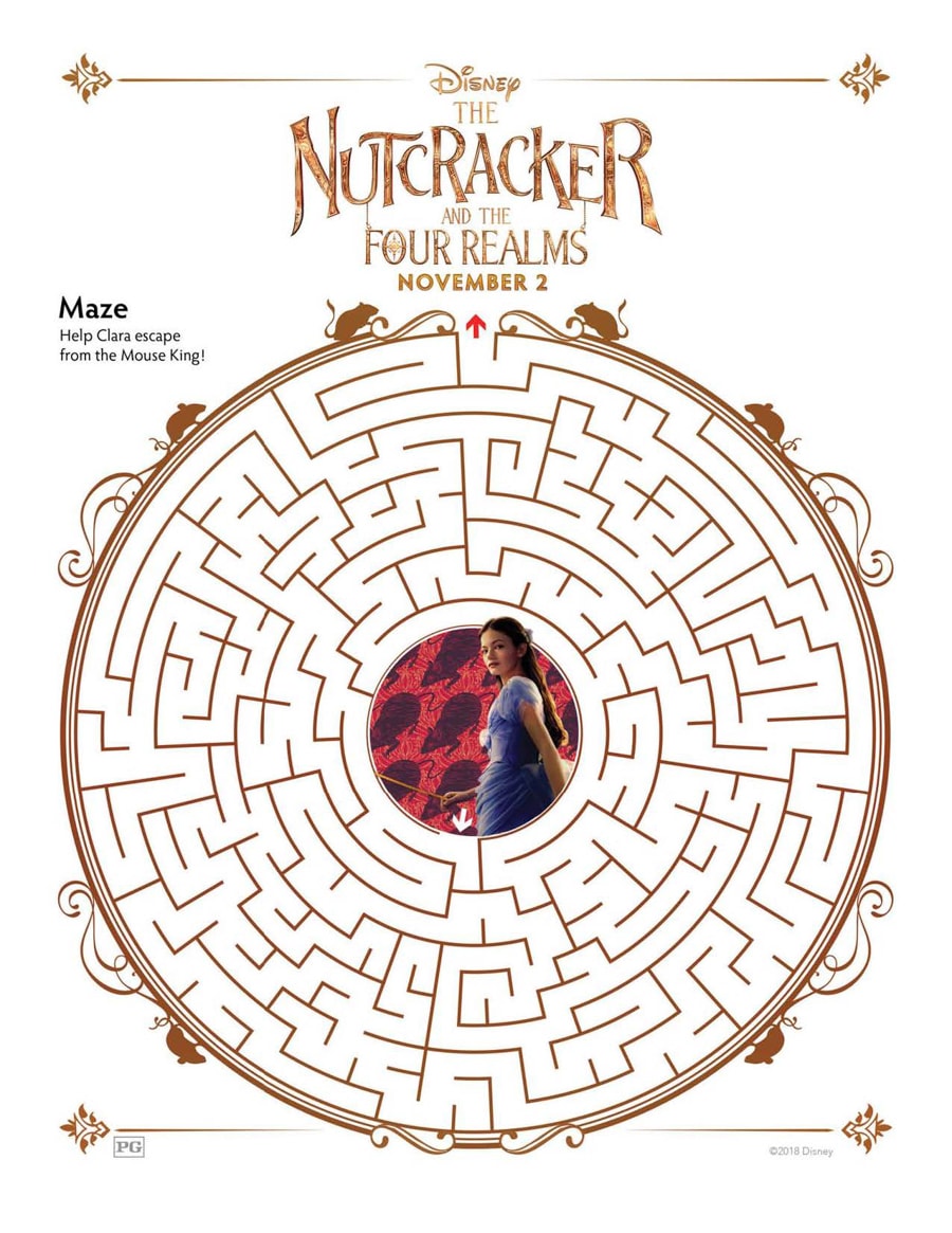 disney nutcracker coloring pages