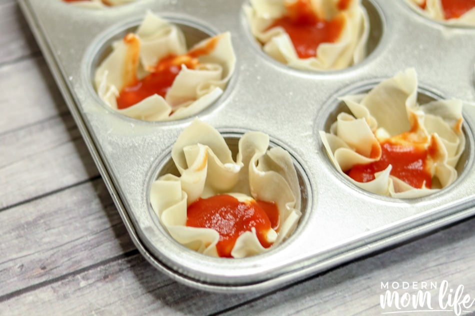 pepperoni pizza dip cups
