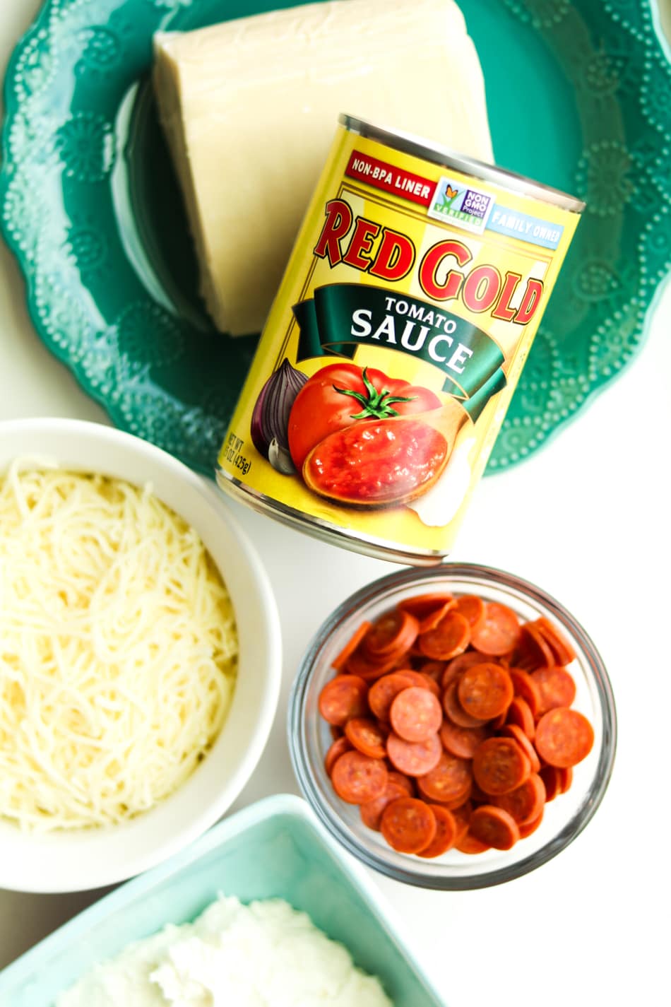 pepperoni pizza dip cups