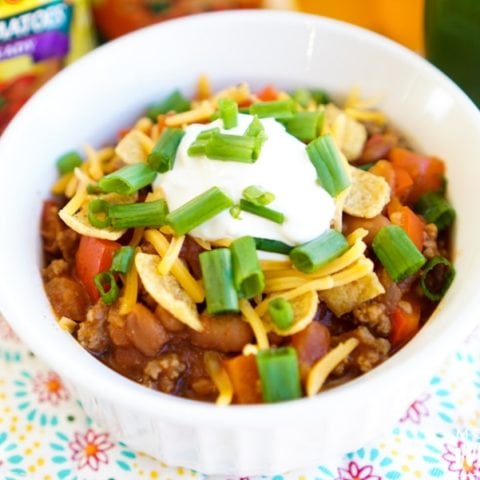 Tomato Based Chili Recipe