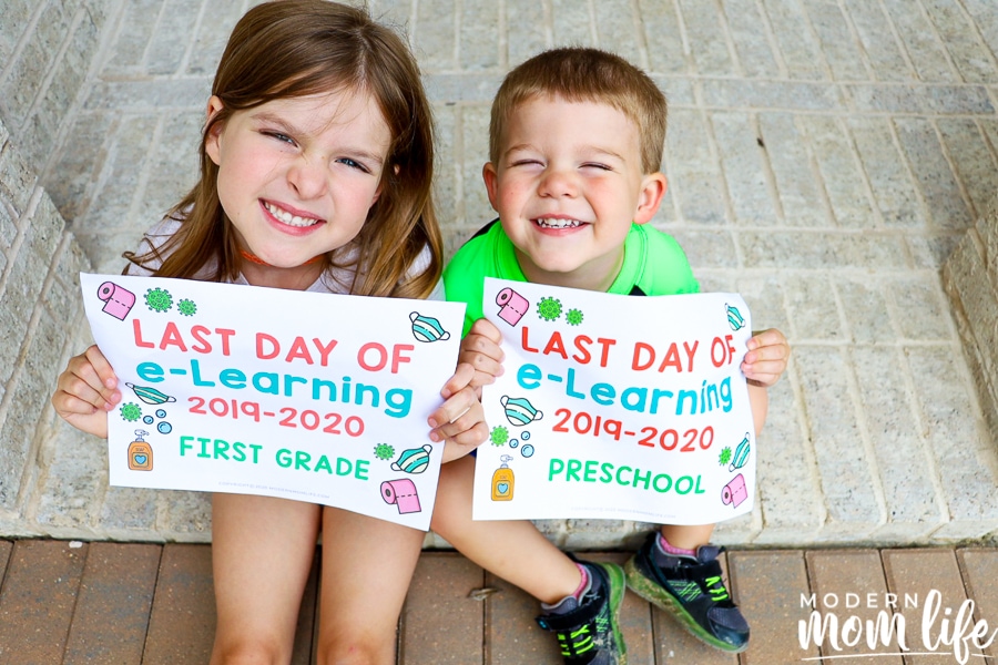 Last day of school photo