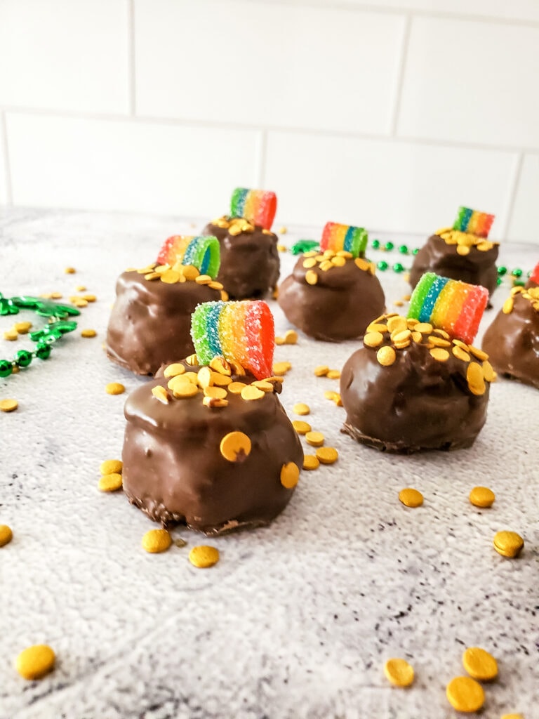 easy St. Patricks Day Truffles recipe