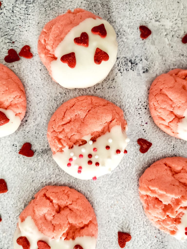 strawberry cookies