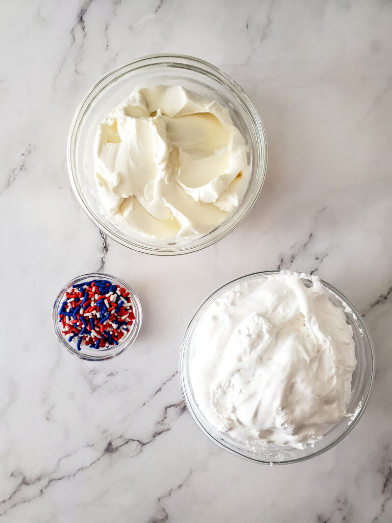 Patriotic Fruit Dip ingredients