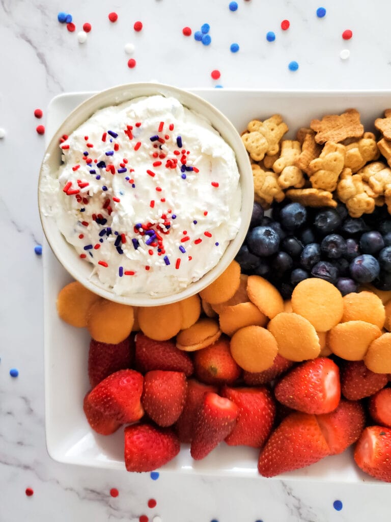 Patriotic Fruit Dip