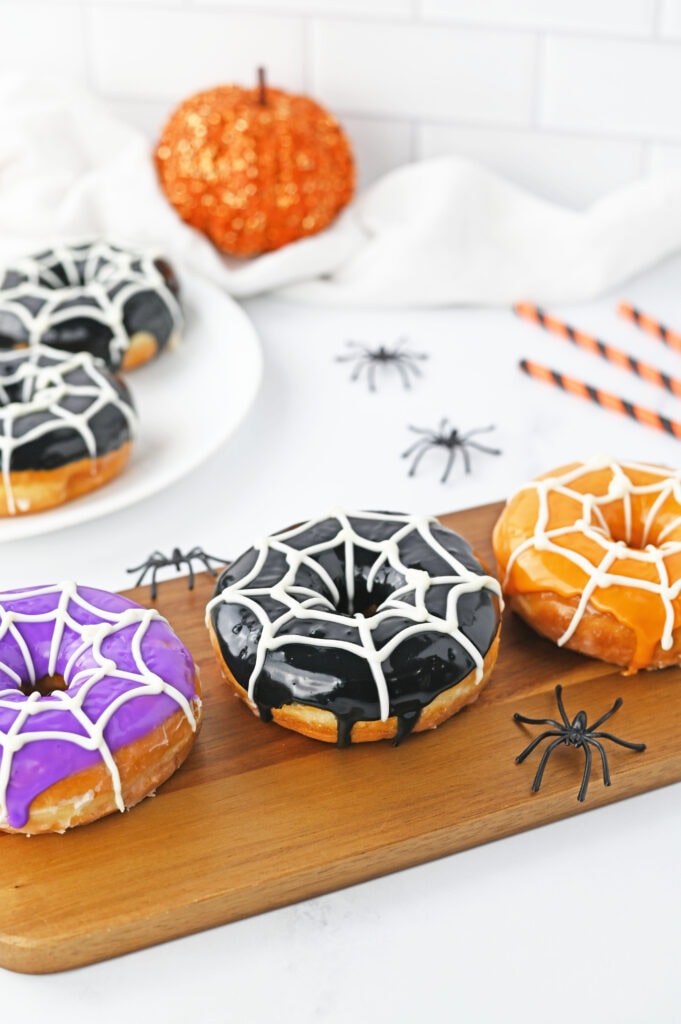 spider web donut recipe