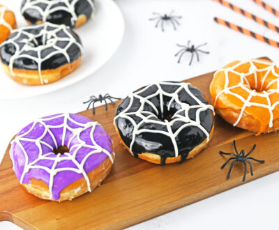 Spider web donuts