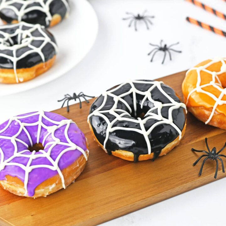 Spider web donuts