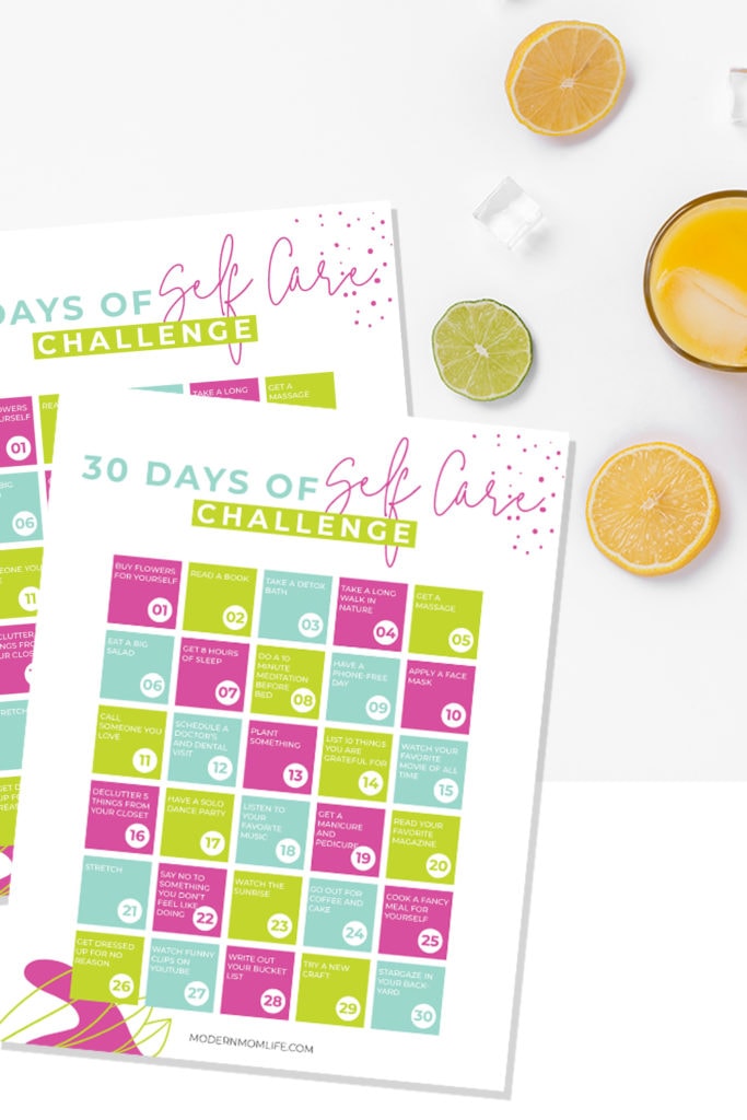 30 Day Self Care Challenge
