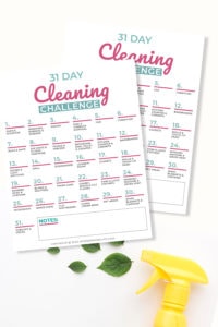 31 Day Spring Cleaning Challenge - Modern Mom Life