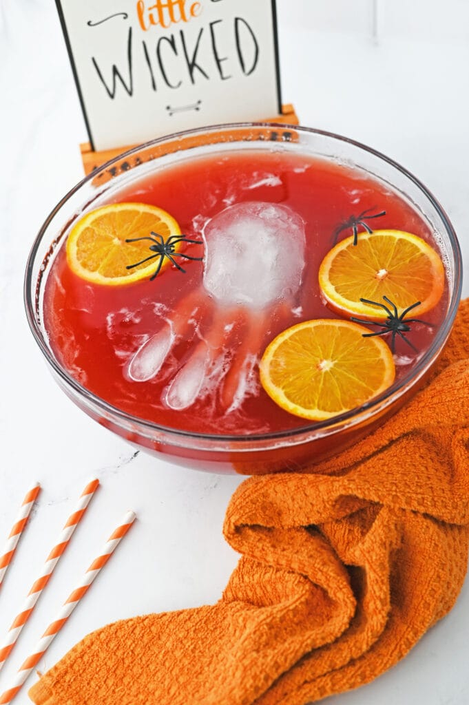 Halloween red punch