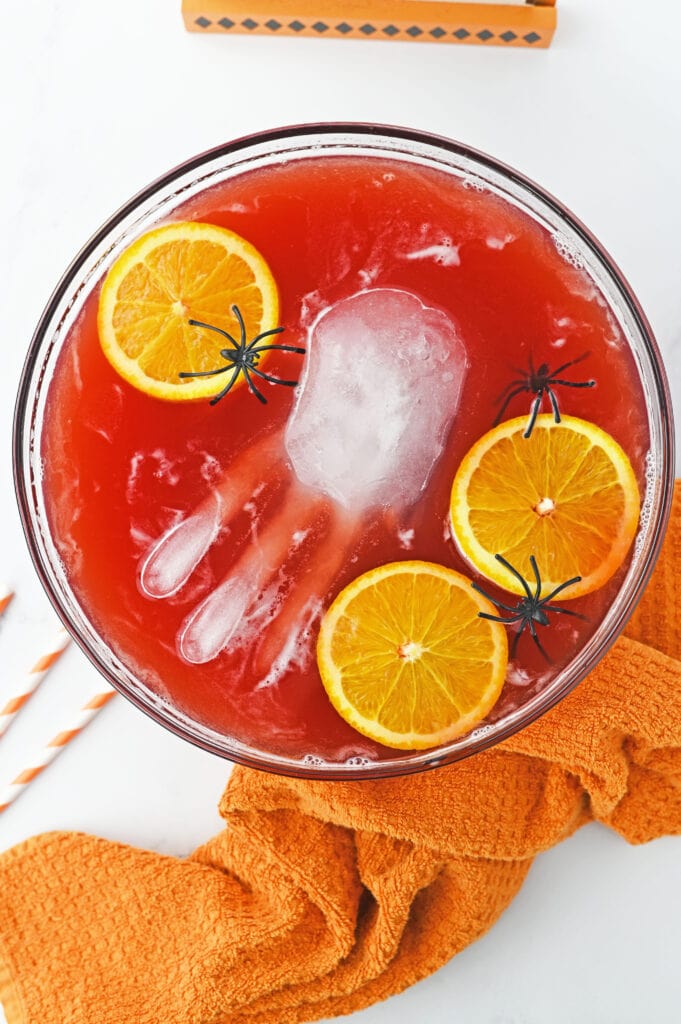 Red Halloween Punch Recipe
