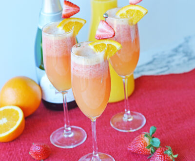 Easy Strawberry Mimosa Recipe