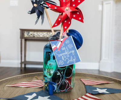 4th of July gift basket idea