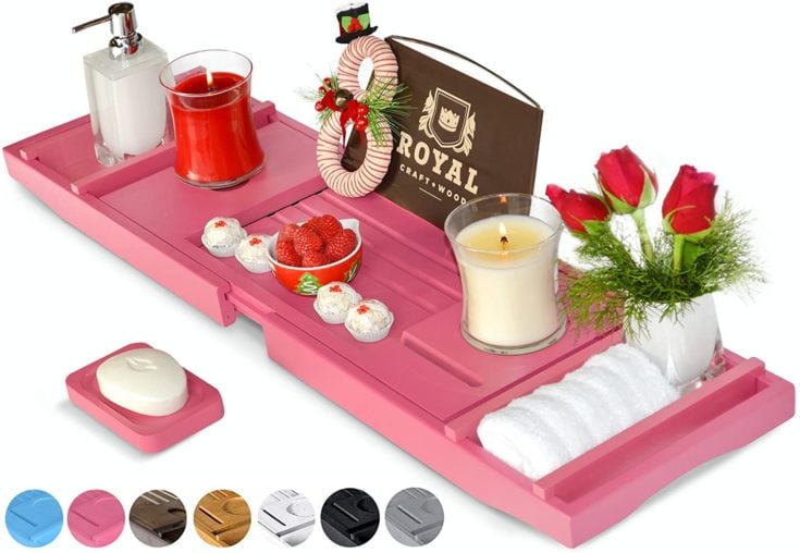 Image for Luxury Bathtub Caddy Tray