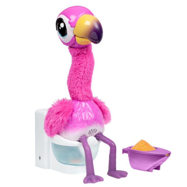 Little Live Pets Gotta Go Flamingo, Singing, Wiggling, & Pooping Toy