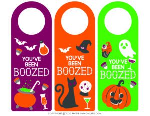 Free You've Been Boozed Printables - Modern Mom Life