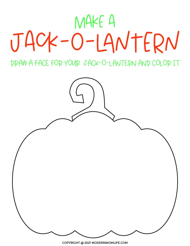 Make a Jack O Lantern