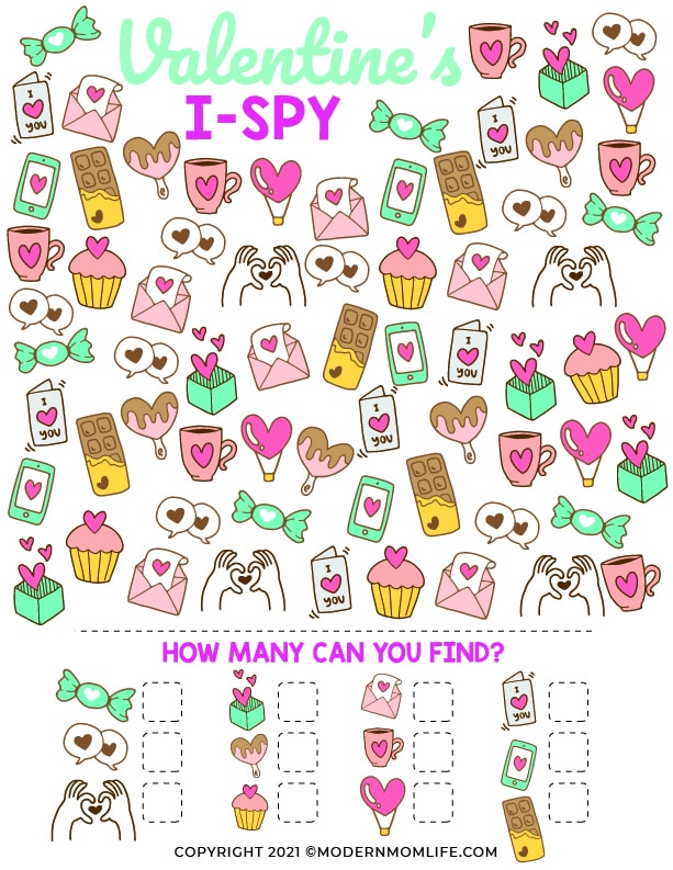 Valentine's Day ISpy