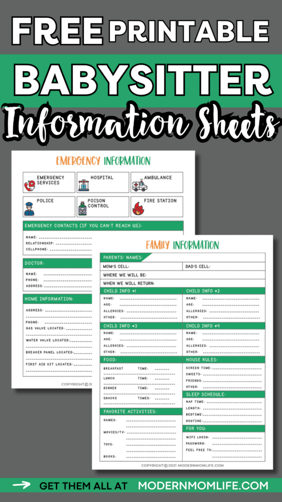 Babysitter Sheets